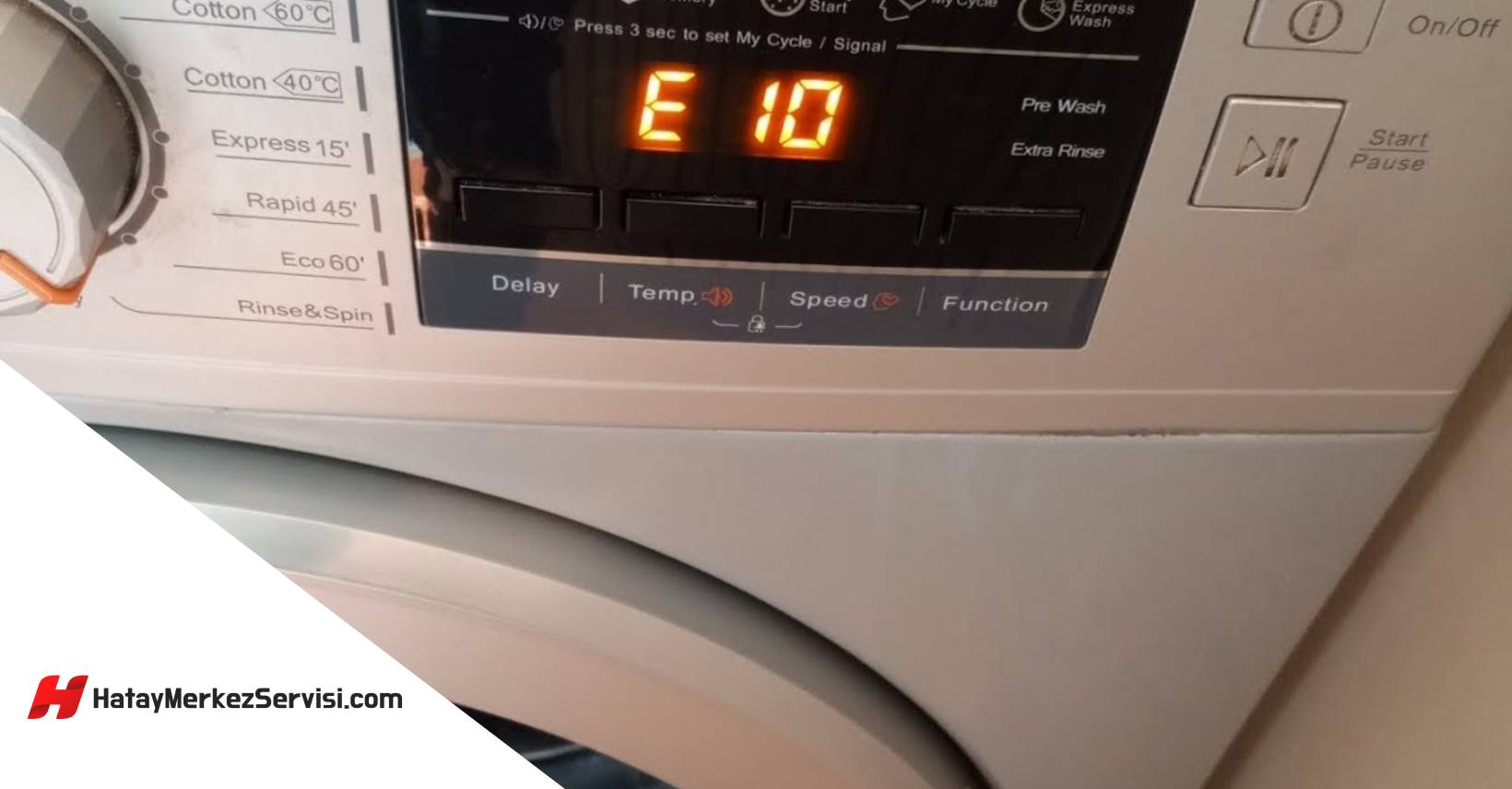 Bosch Çamaşır Makinesi E10 Hatası Nedir? Neden Olur ve Nasıl Çözülür?