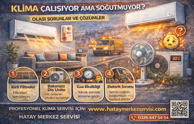 Klima Çalışıyor Ama Soğutmuyor