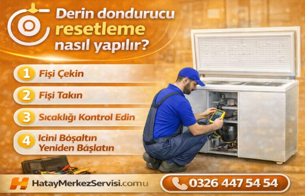 Derin dondurucu resetleme nasıl yapılır?