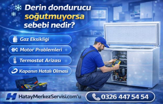 Derin dondurucu soğutmuyorsa sebebi nedir?